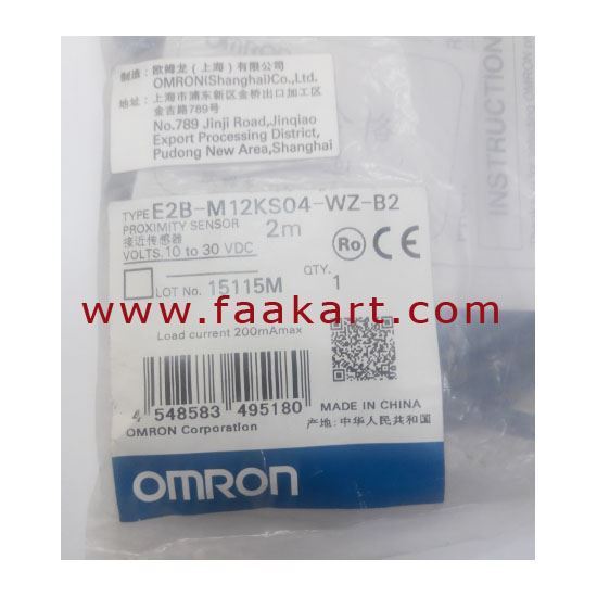 Picture of E2B-M12KS04-WZ-B2 Omron Proximity Sensors