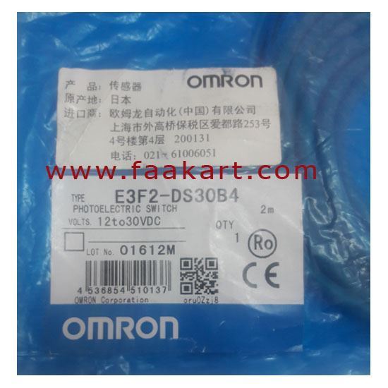 Picture of E3F2 DS30B4  Omron  Photoelectric Sensor