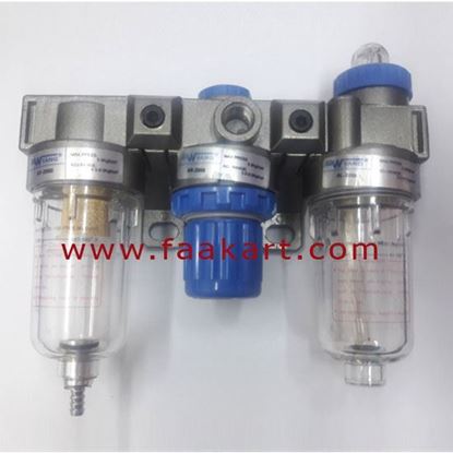 Picture of AC2000 Air Filter Regulator Lubricator 1/4"