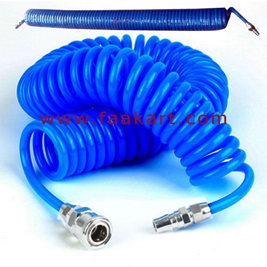 Picture of Pneumatic Spiral Coil Tube 12MM X 15MTR Blue Colour