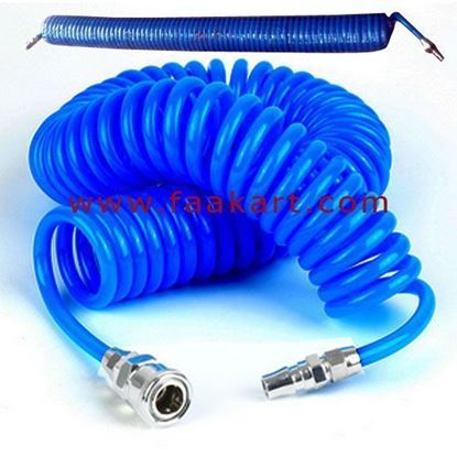 Picture of Pneumatic Spiral Coil Tube 12MM X 10MTR Blue Colour