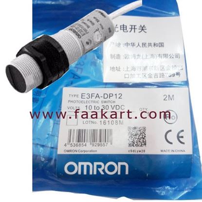 Picture of E3FA-DP12 - Omron Diffuse Photoelectric Sensor