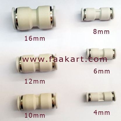 Picture of Pneumatic Straight Union Connectors