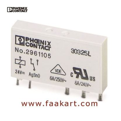 Picture of 2961105 REL-MR- 24DC/21 - Phoenix Contact Single Relay