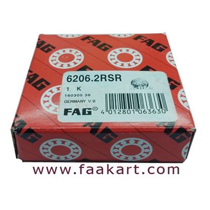 Picture of 6206-2RSR, FAG BALL BEARING