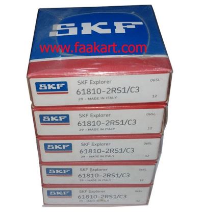 Picture of 61810-2RS1/C3 SKF  Deep Groove Ball Bearings