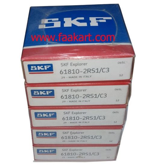 Picture of 61810-2RS1/C3 SKF  Deep Groove Ball Bearings