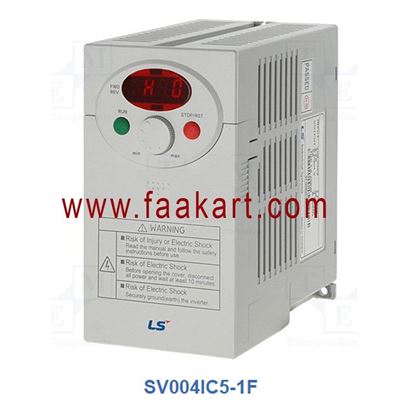 Picture of SV004IC5-1F - 0.37kW 230V AC Inverter Drive