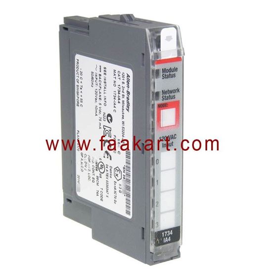 Picture of 1734-IA4 Allen Bradley I/O Module, Series C Digital AC Input