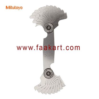 Picture of 188-122 Mitutoyo  Screw Pitch Gage, 0.4mm to 7mm,
