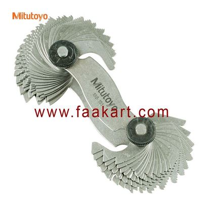 Picture of 188-151 Mitutoyo Screw Pitch Gage, 4 - 42 TPI and 0.4 - 7mm