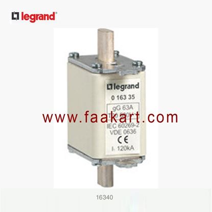 Picture of 80A 500V gG 16340 LEGRAND HRC Fuse
