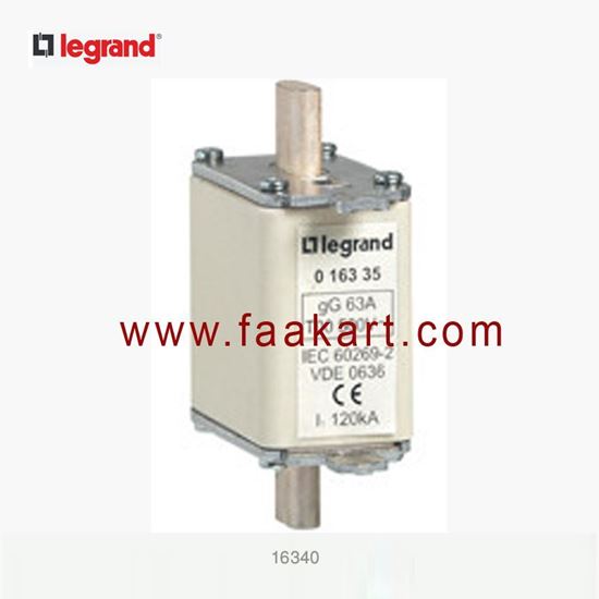 Picture of 80A 500V gG 16340 LEGRAND HRC Fuse