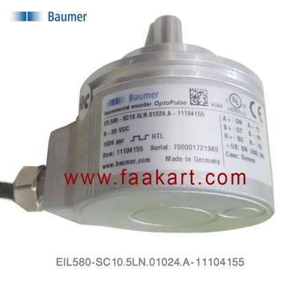 Picture of EIL580-SC10.5LN.01024.A-11104155  Baumer Incremental Encoder