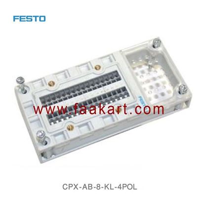 Picture of CPX-AB-8-KL-4POL (195708) Festo Manifold block