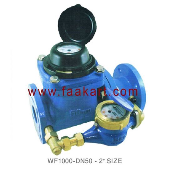 Picture of DN50 Woltmann Water Meter WF1000  2" Size