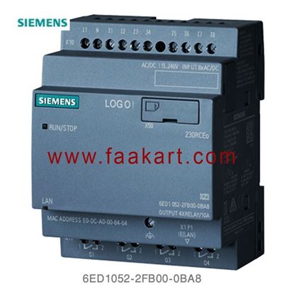 Picture of 6ED1052-2FB00-0BA8  Siemens LOGO! 230RCEO, logic module