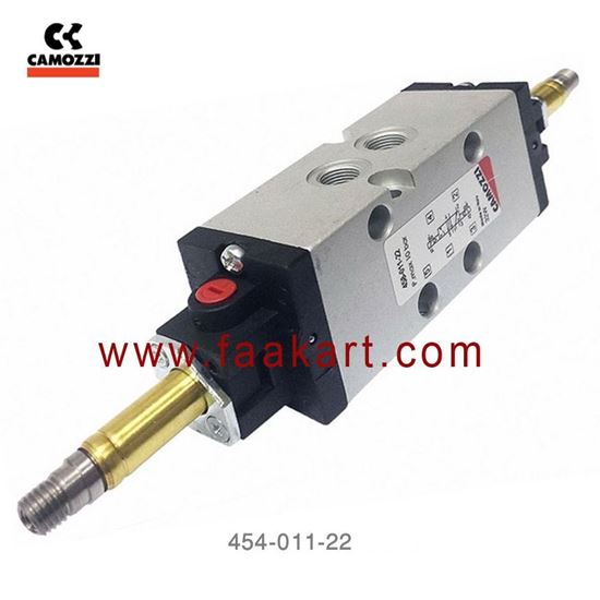 Picture of 454-011-22 Camozzi 5/2 Solenoid Valve 1/4" Size