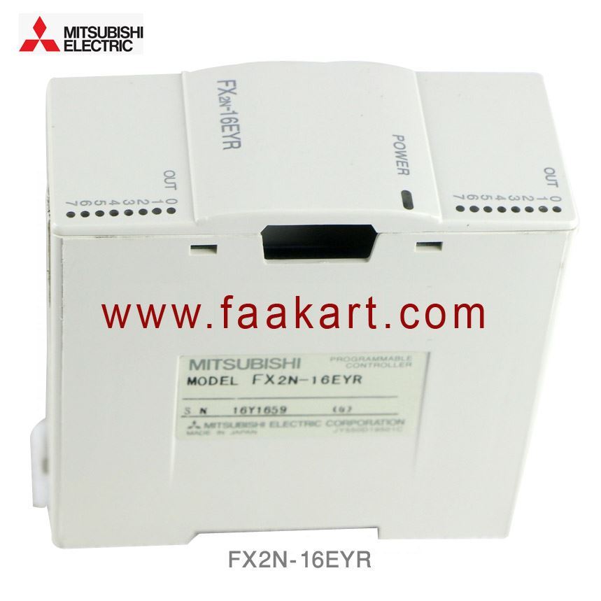 New in box  Mitsubishi PLC FX2N-16EYR FX2N16EYR 