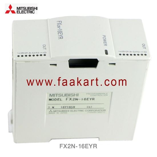 Picture of FX2N-16EYR Mitsubishi FX2N Series PLC I/O Module