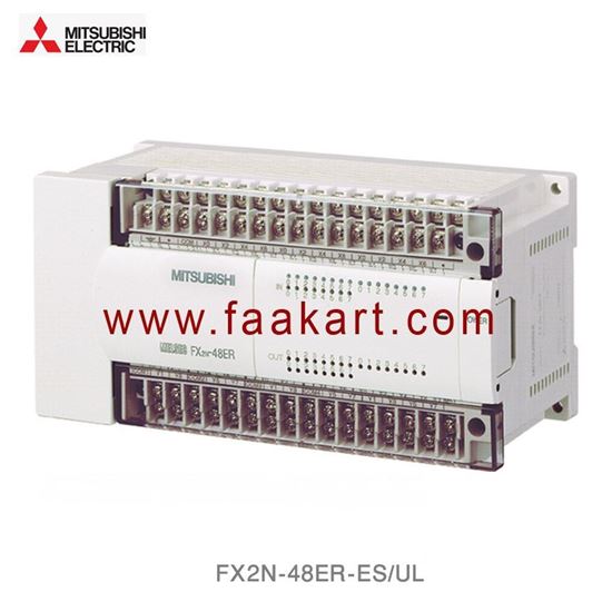 Picture of FX2N-48ER-ES/UL  Mitsubishi PLC I/O Module