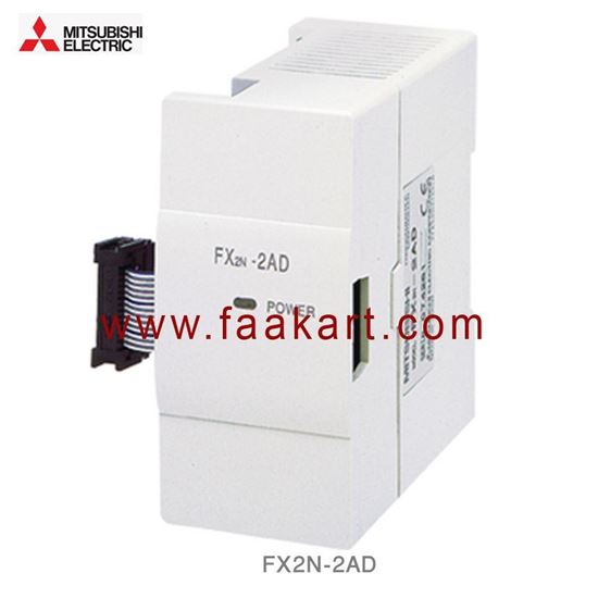 Picture of FX2N-2AD Mitsubishi PLC Expansion Module Input/Output 2 Input,