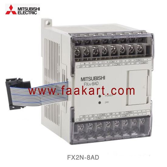 Picture of FX2N-8AD Mitsubishi PLC Expansion Module
