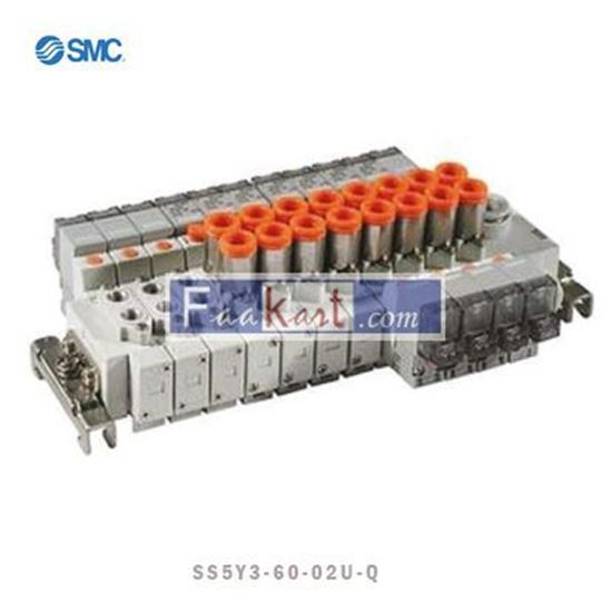 Picture of SS5Y3-60-02U-Q - SMC Manifold SY3000 type 60, 2 station