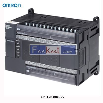 Picture of CP1E-N40DR-A  Omron CP1E, 16 Relay Outputs
