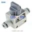 Picture of VHK2-04F-04F SMC Rotary Knob 2/2 Pneumatic Manual Control Valve VHK Series
