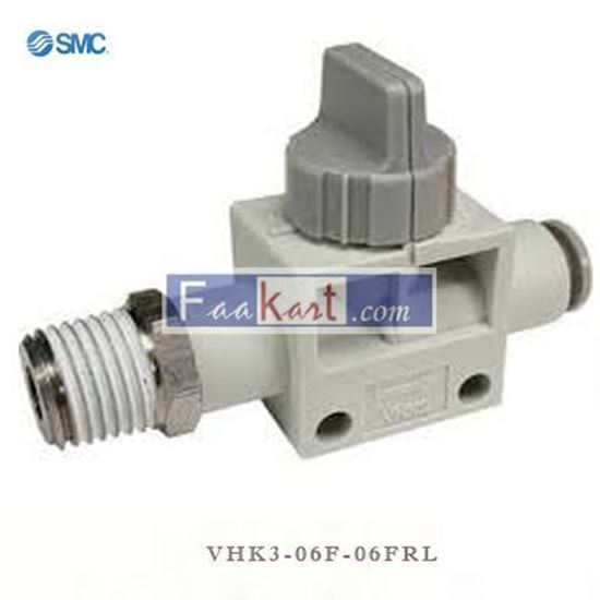 Picture of VHK3-06F-06FRL SMC Rotary Knob 3/2 Pneumatic Manual Control Valve VHK Series