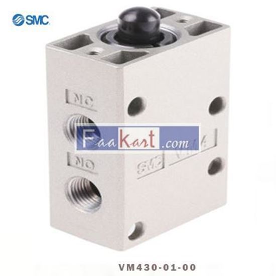 Picture of VM430-01-00 SMC Basic 3/2 Pneumatic Manual Control Valve VM400 Series