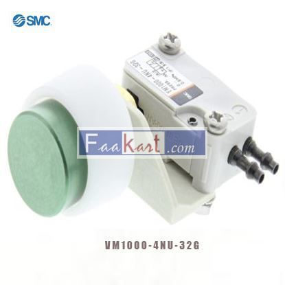 Picture of VM1000-4NU-32G SMC Push Button 3/2 Pneumatic Manual Control Valve VM1000 Series