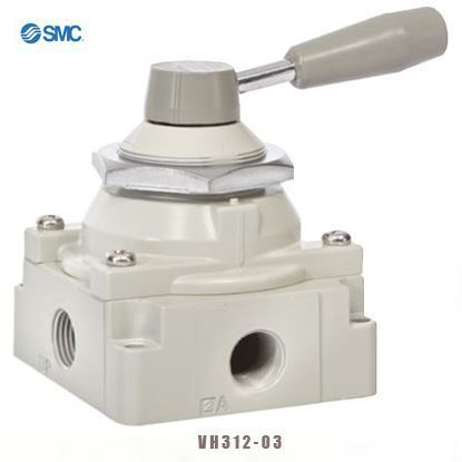 Picture of VH312-03 SMC Standard Lever 4/2 Pneumatic Manual Control Valve VH Series