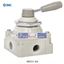 Picture of VH411-04 SMC Standard Lever 4/3 Pneumatic Manual Control Valve VH Series