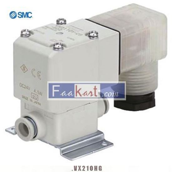 Picture of VX210HG SMC Solenoid Valve VX210HG, 2 port , NC, 24 V dc, 6mm