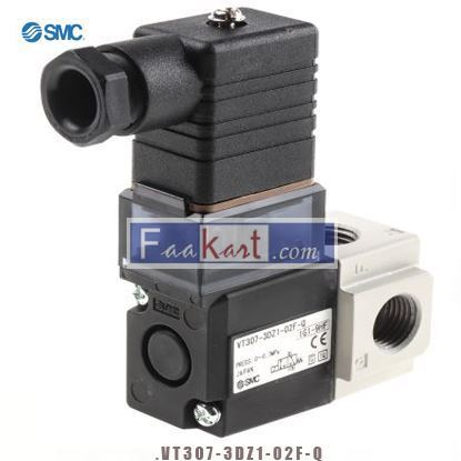 Picture of VT307-3DZ1-02F-Q SMC Pneumatic Control Valve Solenoid/Solenoid G 1/4 VT307 Series