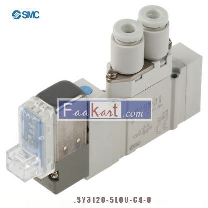 Picture of SY3120-5LOU-C4-Q SMC Pneumatic Solenoid Valve Solenoid SY Series