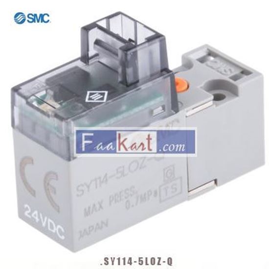 Picture of SY114-5LOZ-Q SMC Pneumatic Control Valve Solenoid/Spring SY100 Series