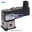 Picture of VT307-6D1-01F-Q SMC Pneumatic Control Valve Solenoid/Solenoid G 1/8 VT307 Series