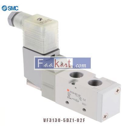 Picture of VF3130-5DZ1-02F SMC Pneumatic Control Valve Pilot/Pilot G 1/4 VF3000 Series