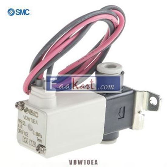 Picture of VDW10EA SMC Pneumatic Solenoid Valve Solenoid/Spring Push In 4 mm VDW Series