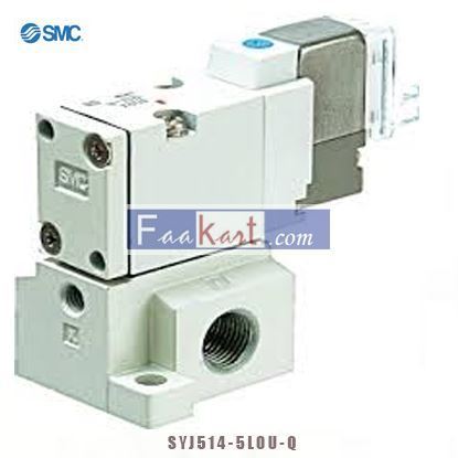 Picture of SYJ514-5LOU-Q SMC Pneumatic Control Valve Solenoid/Spring SYJ500 Series