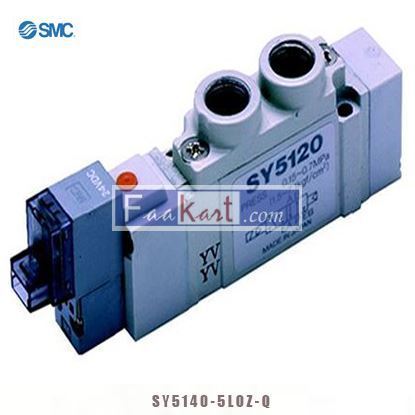 Picture of SY5140-5LOZ-Q SMC Pneumatic Solenoid Valve Solenoid/Pilot SY5000 Series
