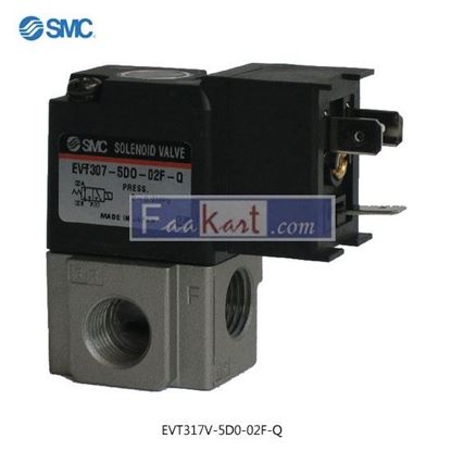 Picture of EVT317V-5D0-02F-Q - SMC Solenoid Valve