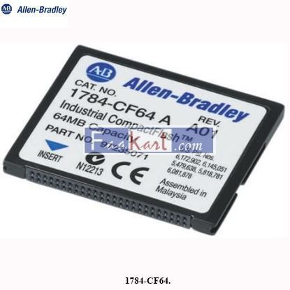 Picture of 1784-CF64 Allen Bradley memory card for Logix  1784 CF64