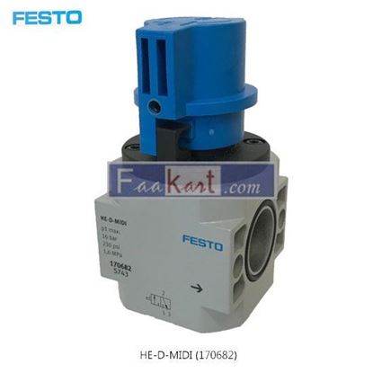 Picture of HE-D-MIDI (170682) Festo On/off valve  HE-D-MIDI-170682