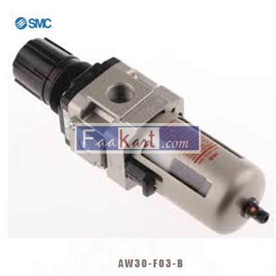 Picture of AW30-F03-B SMC Filter Regulator, G3 8 Port, .05-0.85MPa