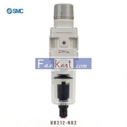 Picture of VH212-N02 SMC Valve; 1/4 in.; 1/4 (Base); Panel Mount; 2 Position; NPT; 1 Mpa (Max.); -5 degC