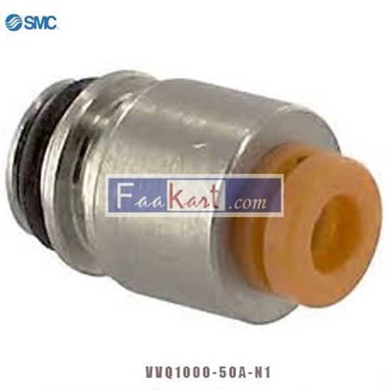 Picture of VVQ1000-50A-N1 SMC FITTING, PNEUMATIC, REPLACEMENT. 1/8IN., FOR VQZ100/1000 AND SV